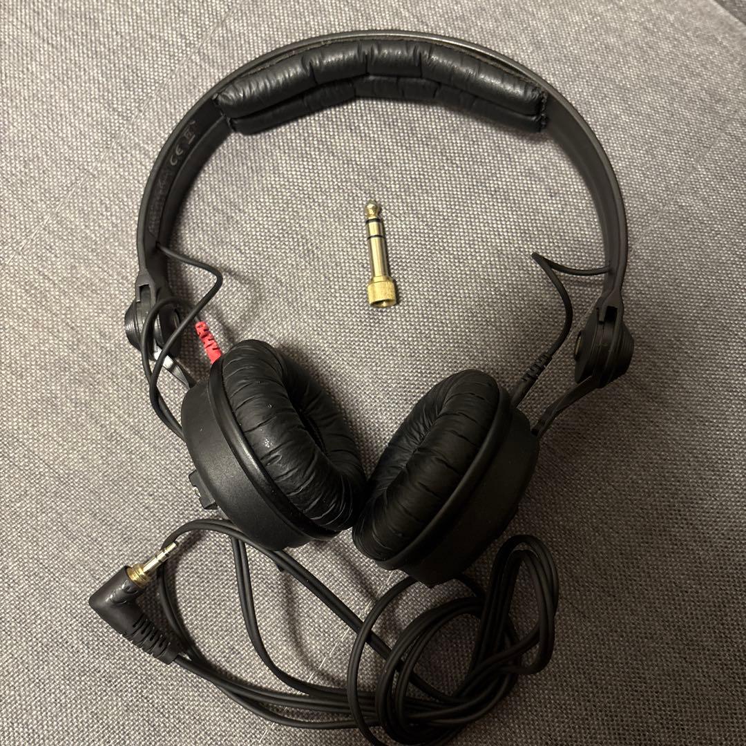 SENNHEISER HD25 変換アダプター付き