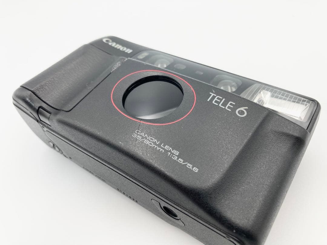 【完動品】Canon TELE6　コンパクトカメラ　動作確認済み　C43