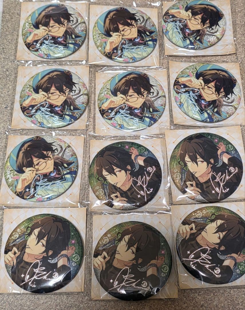 あんスタ　招募　招募缶　朔間零　朔間　零　開花前　開花後 中国缶 12点セット