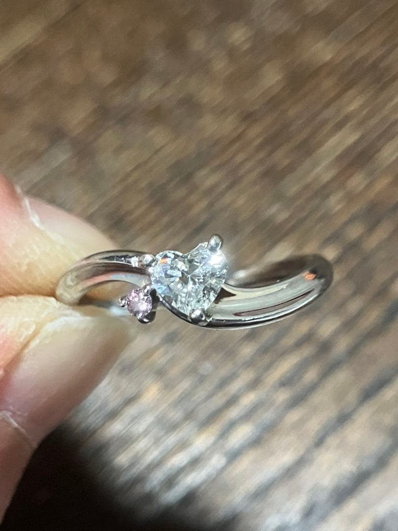 プラチナダイヤモンドリング♡