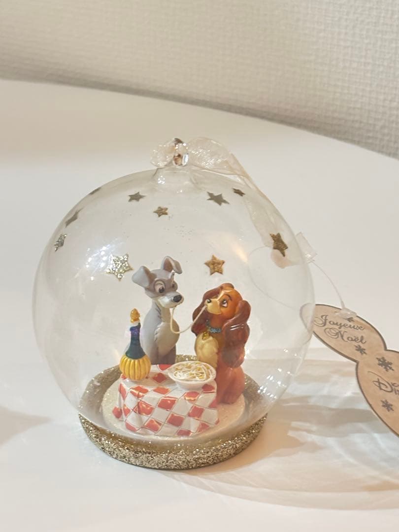 ヴィンテージ クリスマス オーナメント わんわん物語 レディ トランプ