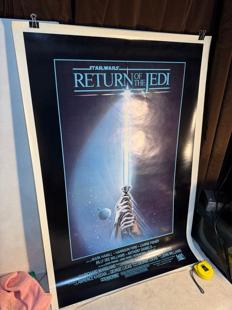 STAR WARS RETURN OF THE JEDI ポスター 1983年