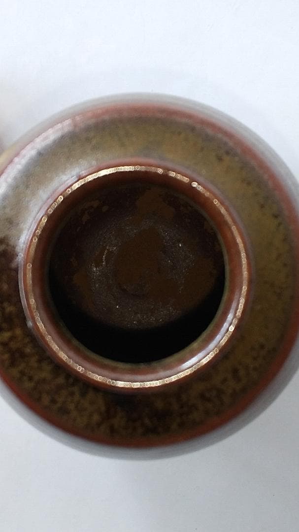 丹波茶入 信水窯 市野信水 作 仕覆 東山裂 共箱 肩衝茶入 茶入 茶道具 美品