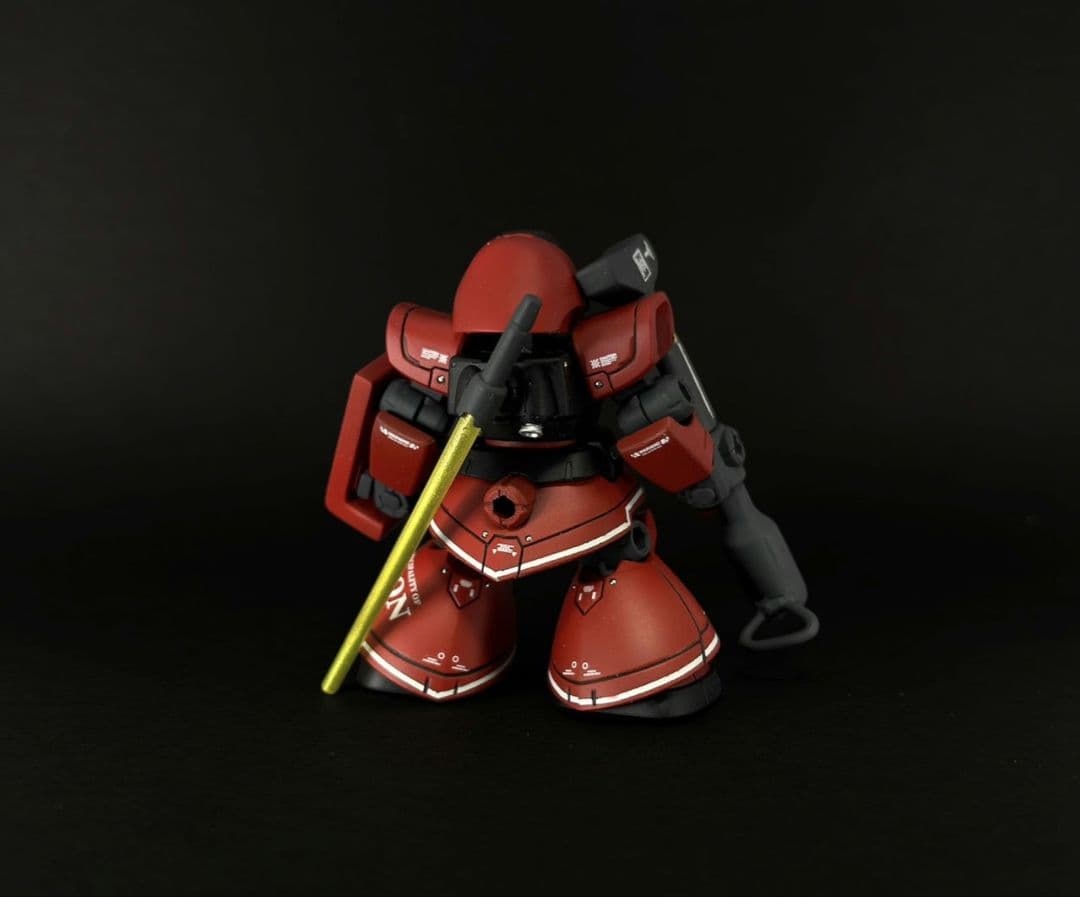 モビルスーツアンサンブル ドム (ジョニー・ライデン専用機) 全塗装 完成品