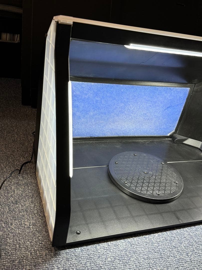 Anesty 塗装ブース プラモデル LED照明 ペインティングブース