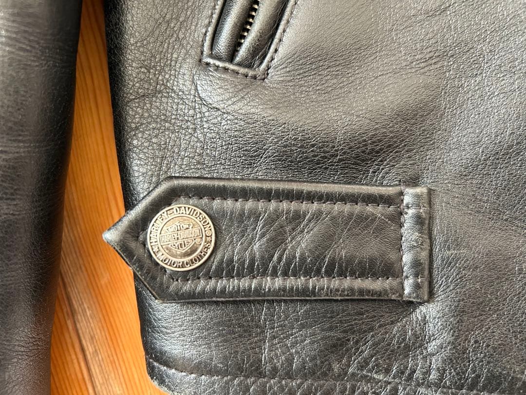 【Octpus】ハーレーダビッドソン　シングルライダースジャケット