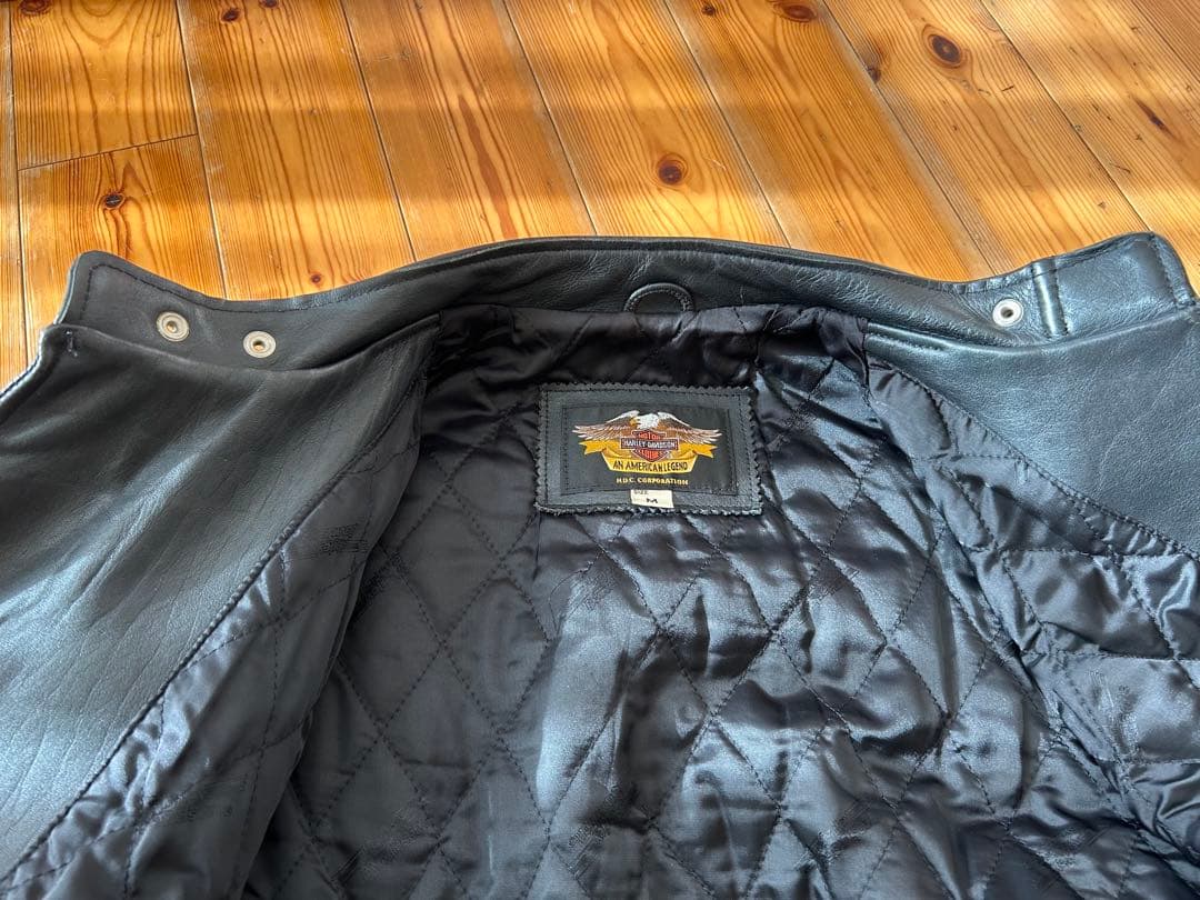 【Octpus】ハーレーダビッドソン　シングルライダースジャケット