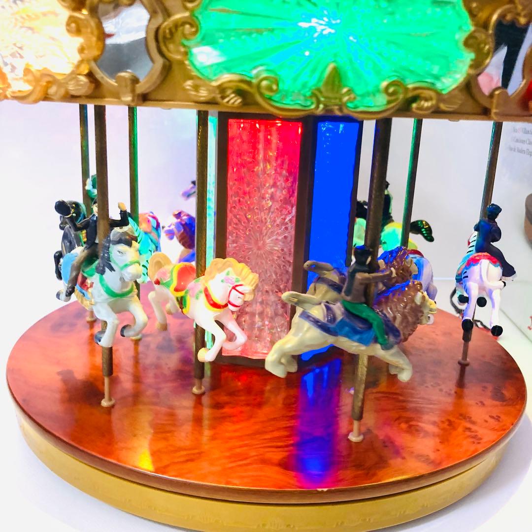 ・*+様 【希少】ジュビリーカルーセル　メリーゴーランド　ミスタークリスマス ３