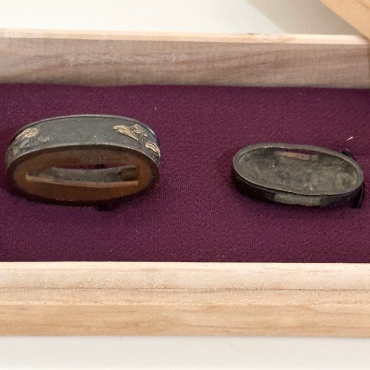 短刀拵え ⭐︎ 柄頭　唐獅子と牡丹　小脇差し