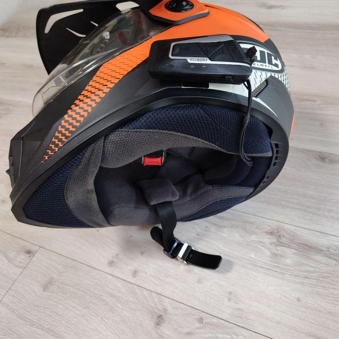 HJC　オフロード用ヘルメット オレンジ