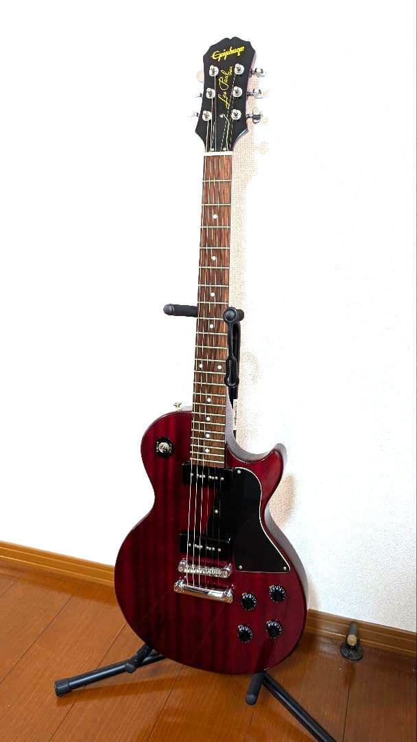 美品　Epiphone　les paul　Special　P-90　ケース付き