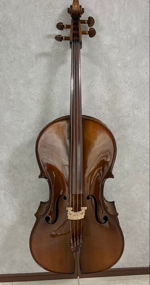 チェロ 4/4 スズキ特Nº1、Andreas Eastmanケース、弓付き