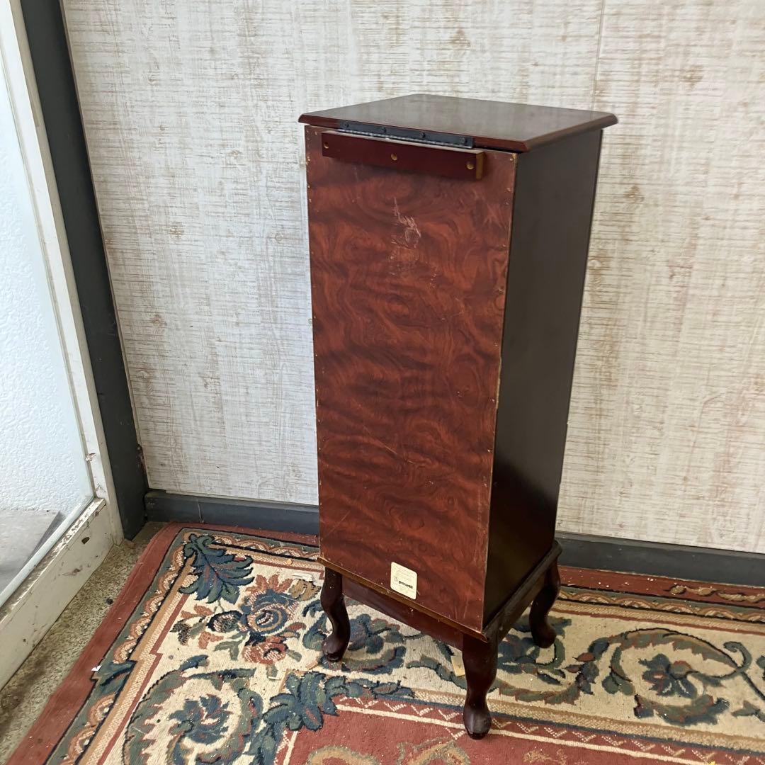 北欧レトロ Powellパウエル 猫脚 木製ジュエリーケース アクセサリーケース