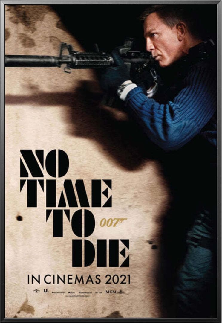 *新品/非売品*007 ノータイムトゥダイ オリジナル映画ポスター