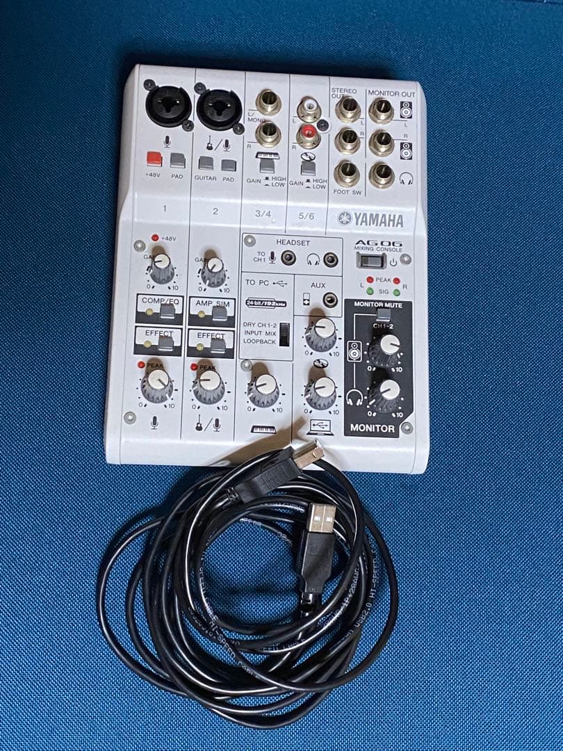 【GW限定価格✳︎】YAMAHA AG06 オーディオインターフェース