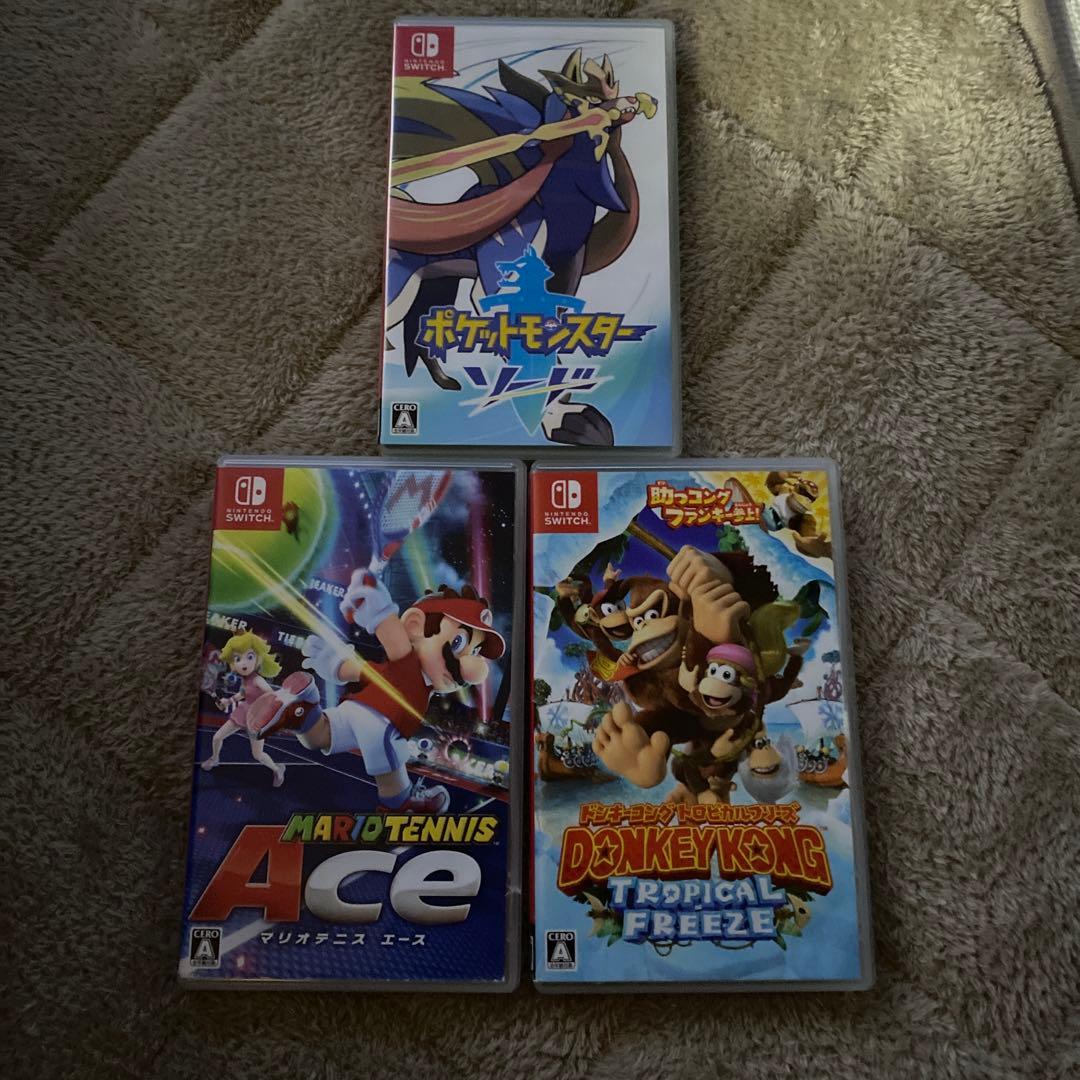 Nintendo Switch ソフト 3本セット(バラ売り可能)