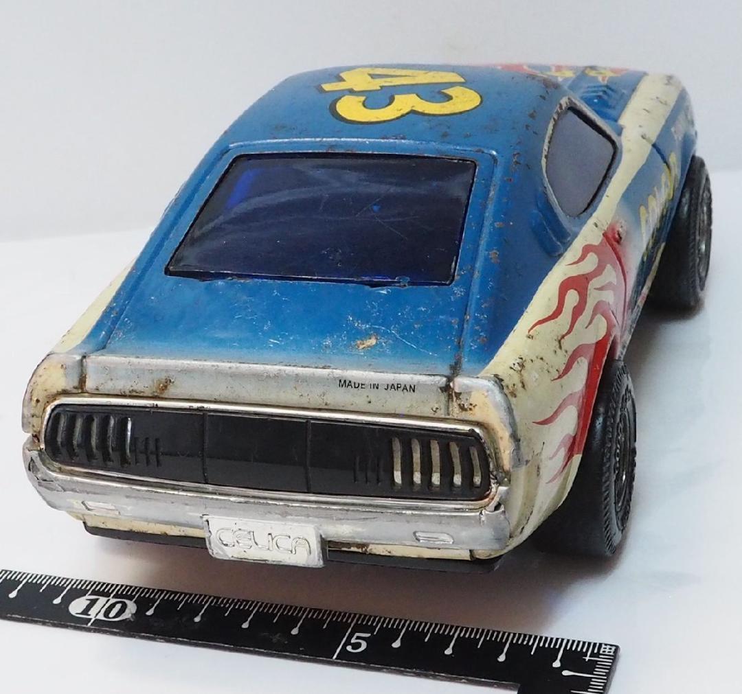 米澤【トヨタ セリカ レーシング フリクション 】当時物ブリキ製 自動車【箱無】