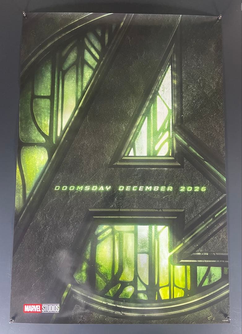 *枚数限定*映画館用両面印刷ポスターINTL版:アベンジャーズ/ドゥームズデイ