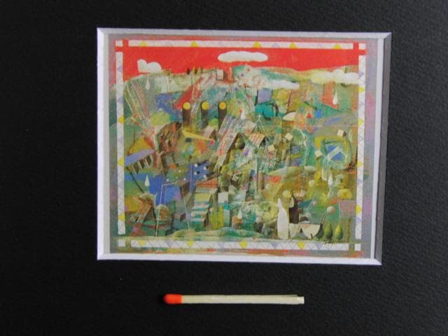 藤原護、『Otonomie』、希少な画集より、新品高級額・額装付