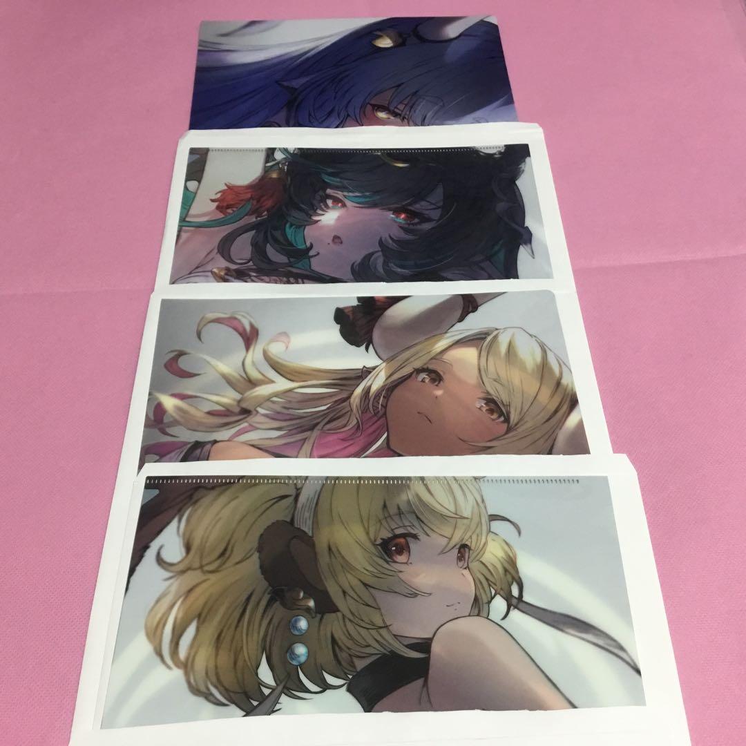 グラブル EXTRAフェス 2025 十二神将演義 クリアファイル コンプリート