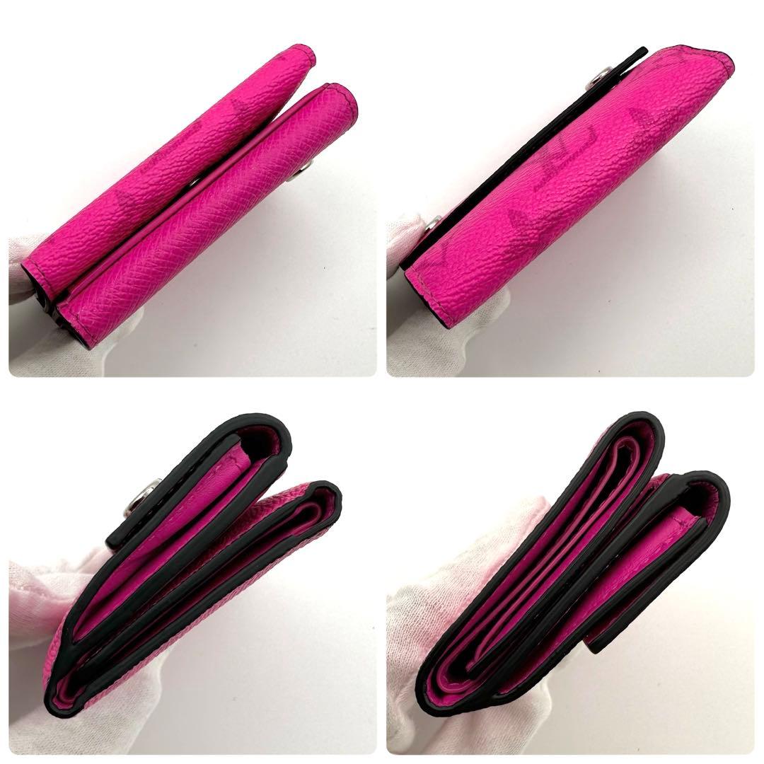 【極美品】ルイヴィトン タイガラマ ディスカバリー コンパクト 希少 ピンク