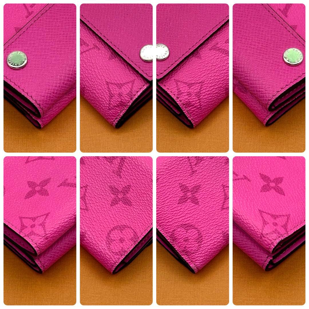 【極美品】ルイヴィトン タイガラマ ディスカバリー コンパクト 希少 ピンク