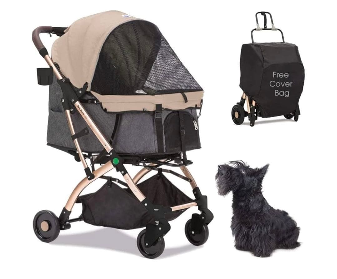 Totoro ball ペットキャリーカート　犬