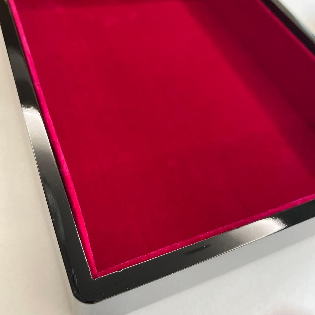 山田平安堂　文箱 蓋付き　漆器　蒔絵