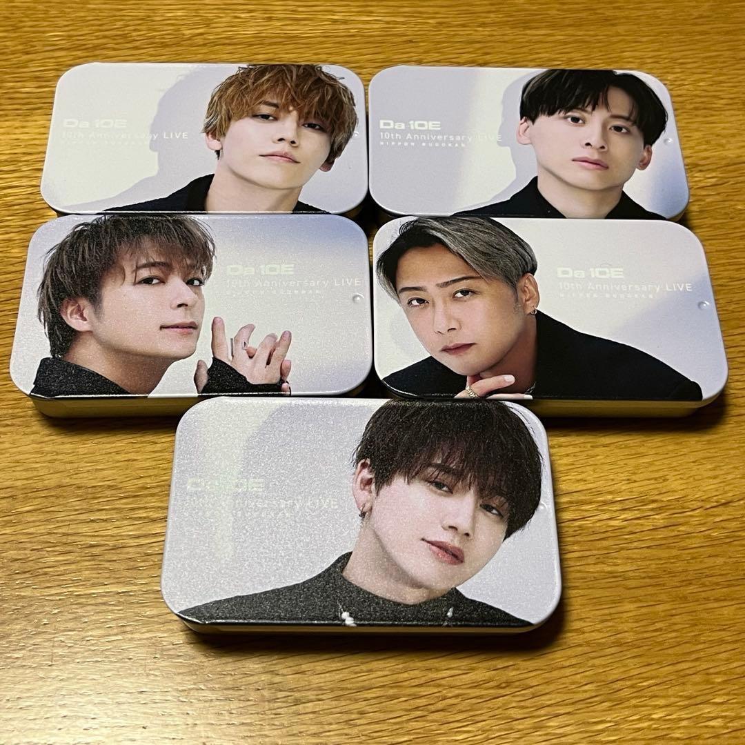 Da-iCE 武道館 スライド缶5種 コンプリート