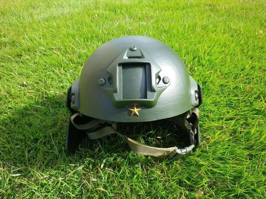 大日本帝国　鉄帽改造　タクティカルヘルメット　【製作後未使用】