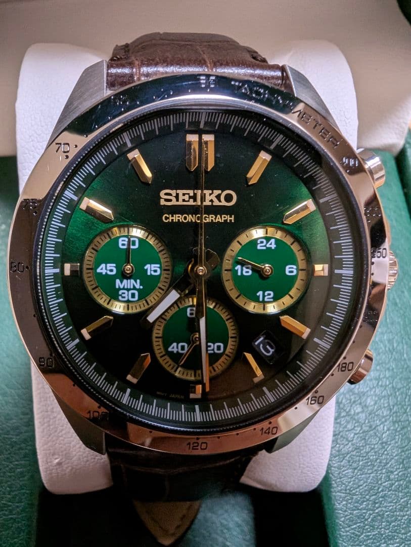 セイコー セレクション 腕時計 クオーツ クロノグラフ SBTR017