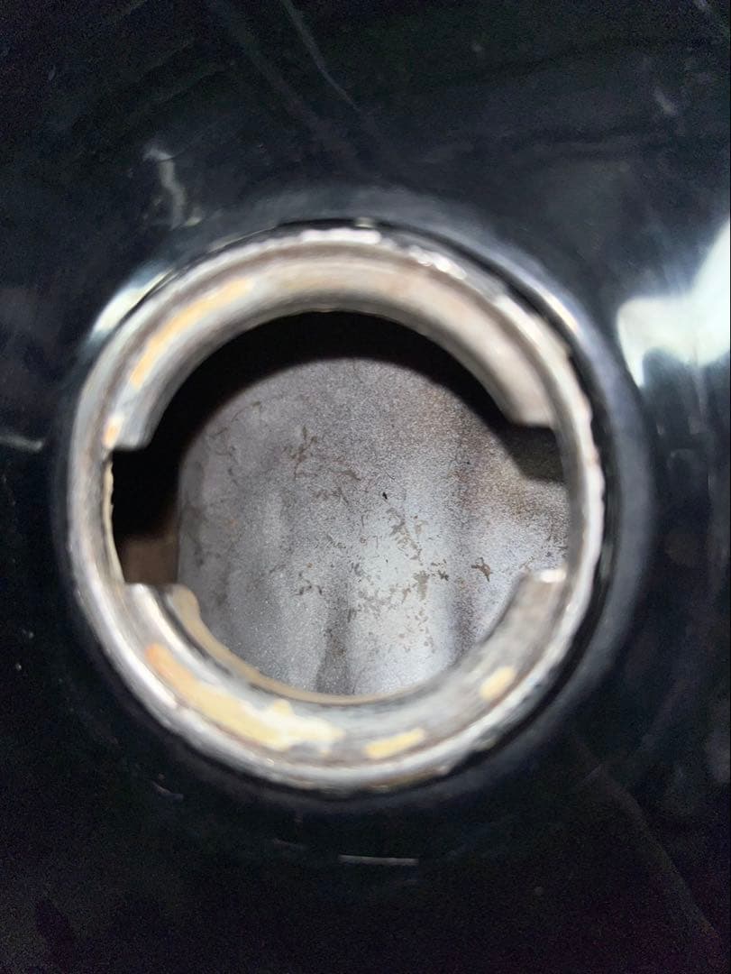 YAMAHA SR400用　YB1タンク　黒