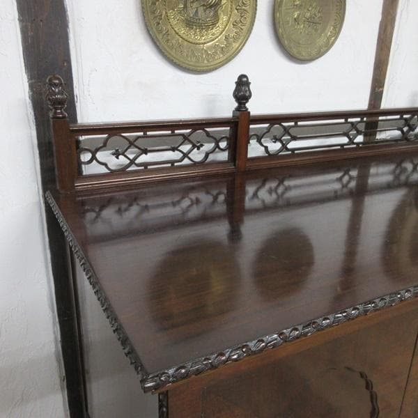 イギリス アンティーク 家具 サイドボード キャビネット 什器 英国 6561c