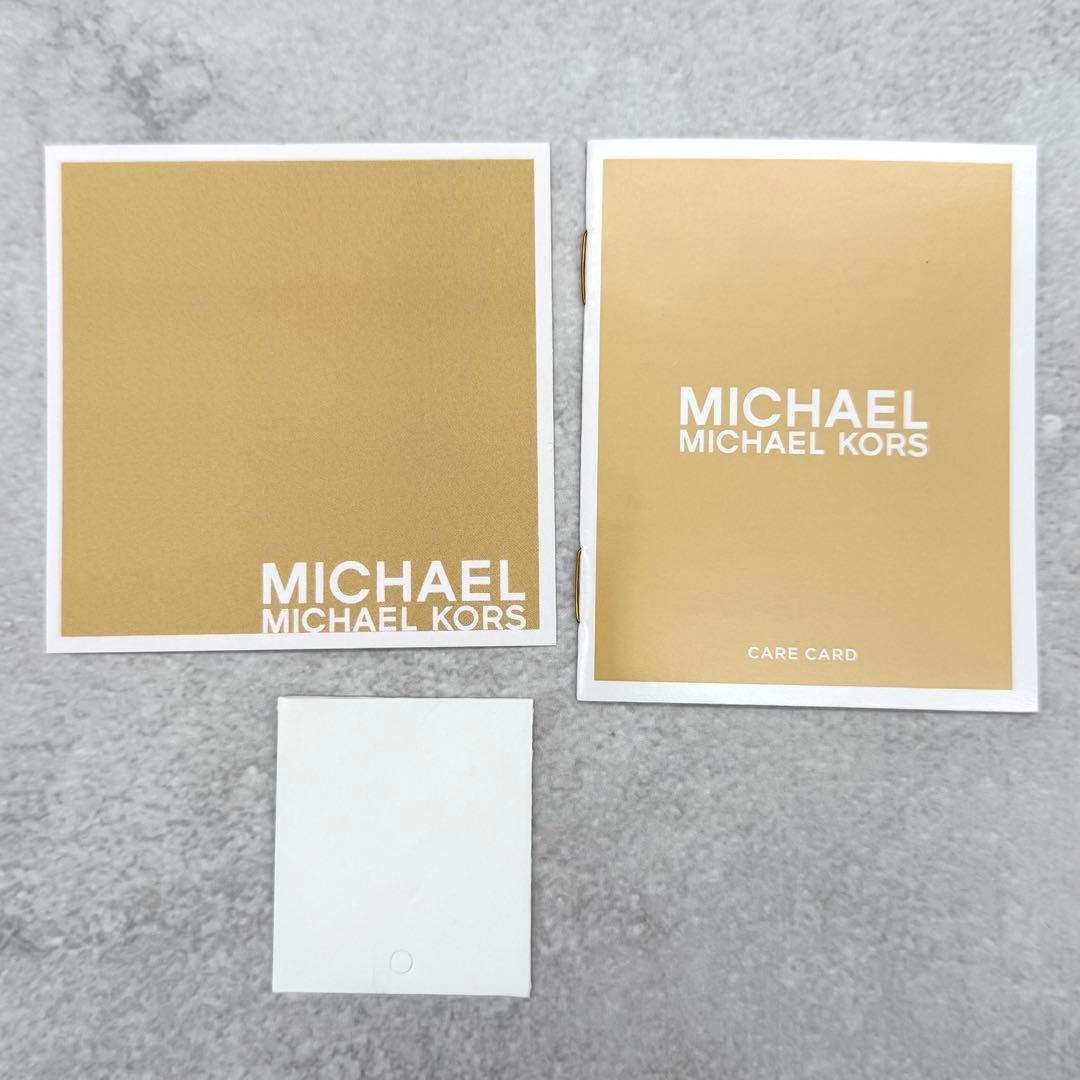 未使用タグ付 マイケルコース 3wayバッグ NOLA デニム ラインストーン