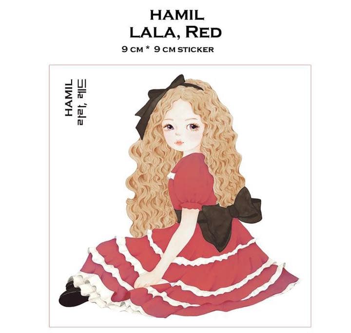 No.38【送料別】hamil ハミル ステッカー 8枚セット