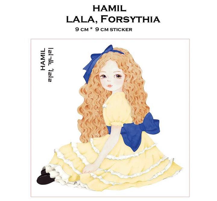 No.38【送料別】hamil ハミル ステッカー 8枚セット