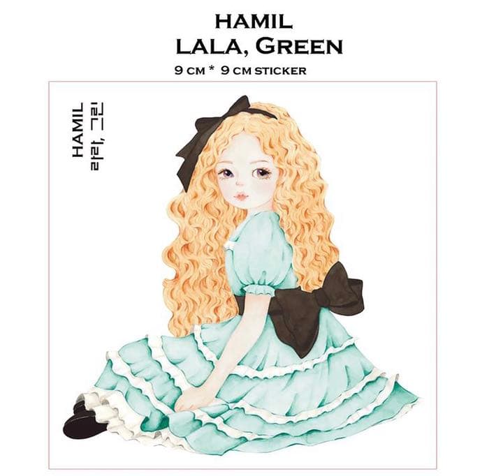 No.38【送料別】hamil ハミル ステッカー 8枚セット