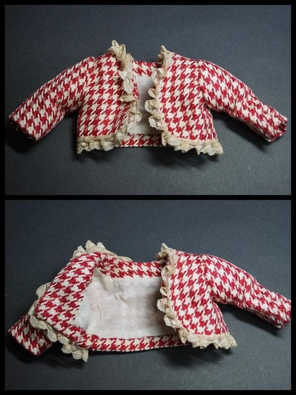 ビスクドール 永田みどり造 オレンジ服の女の子 着せ替え人形 玩具