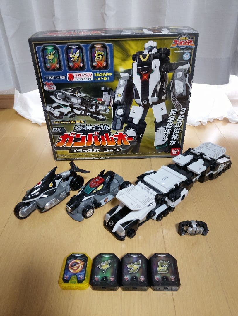 DX炎神大将軍　と　DXガンバルオーブラックバージョン　セット