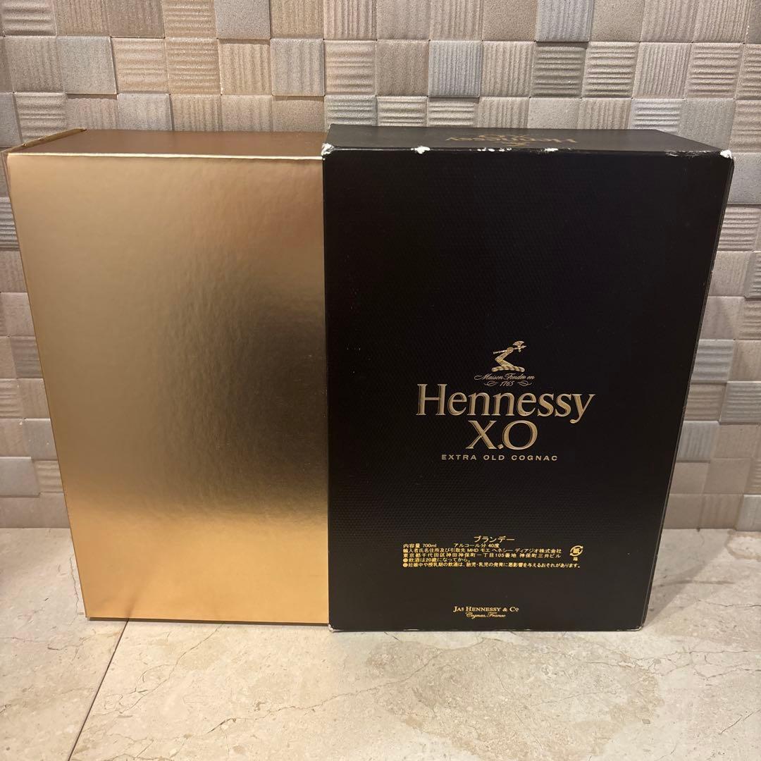 ◇美品◇ HennessyXO エクストラオールドコニャック ギフトボックス付き