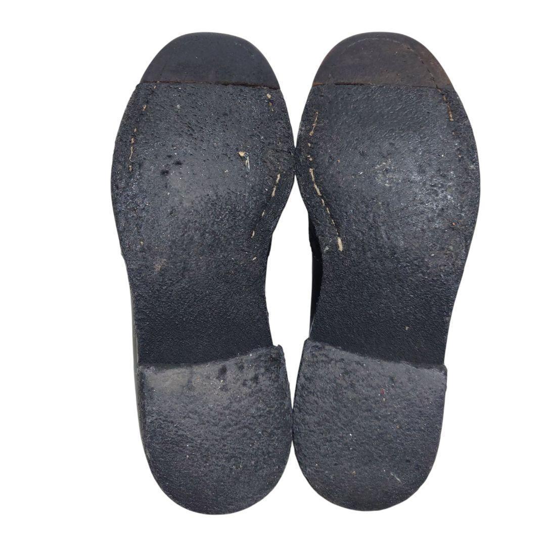 PADRONE パドローネ ウイングチップ メダリオン 内羽根 ブラック