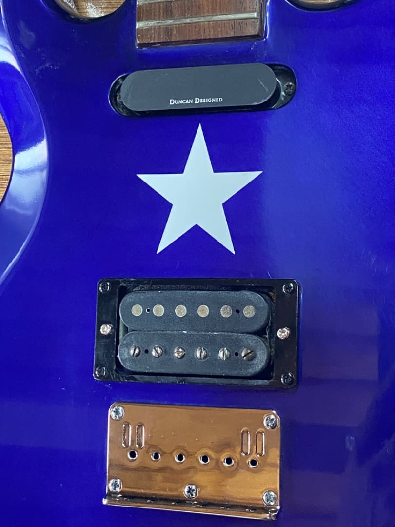 ギター SCHECTER TROUBLE CXT BLUE