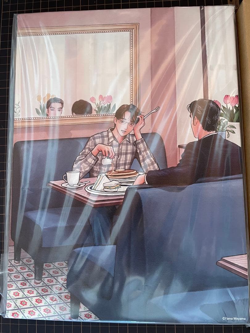 ファミレス行こ。　キャンバスアート