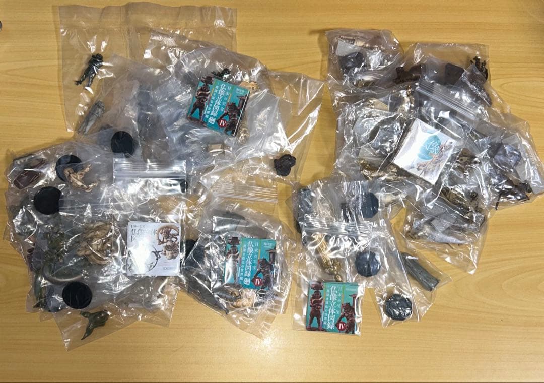 仏像立体図録廻 仏像立体図録Ⅲ 仏像立体図録Ⅳ+ブロンズ 仏像立体図録V 43体