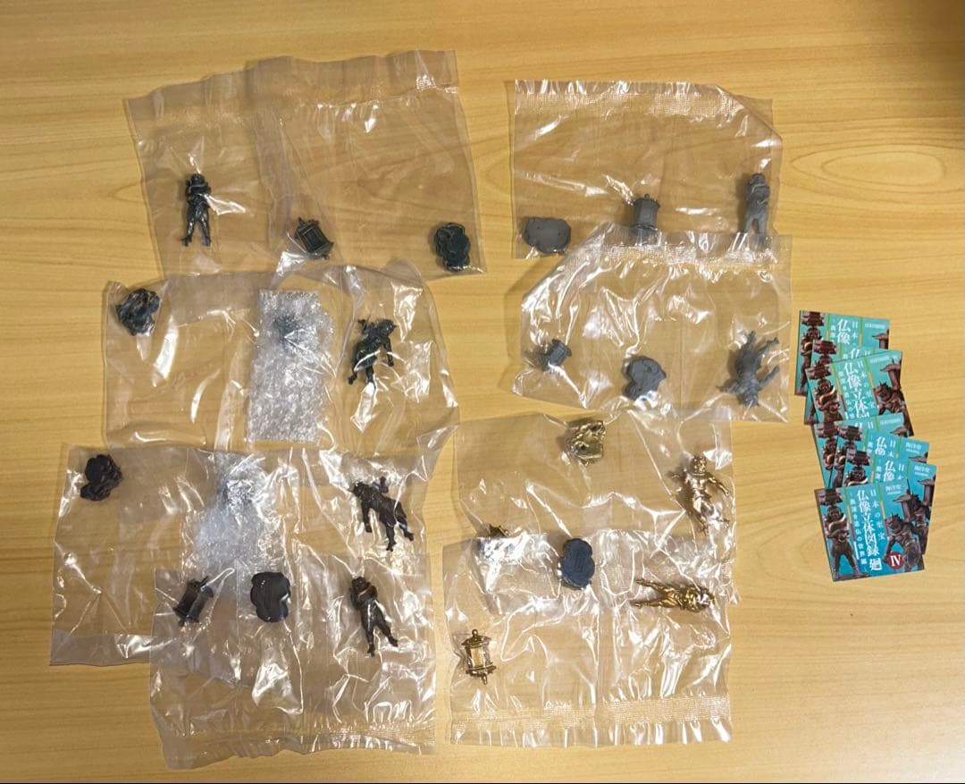 仏像立体図録廻 仏像立体図録Ⅲ 仏像立体図録Ⅳ+ブロンズ 仏像立体図録V 43体