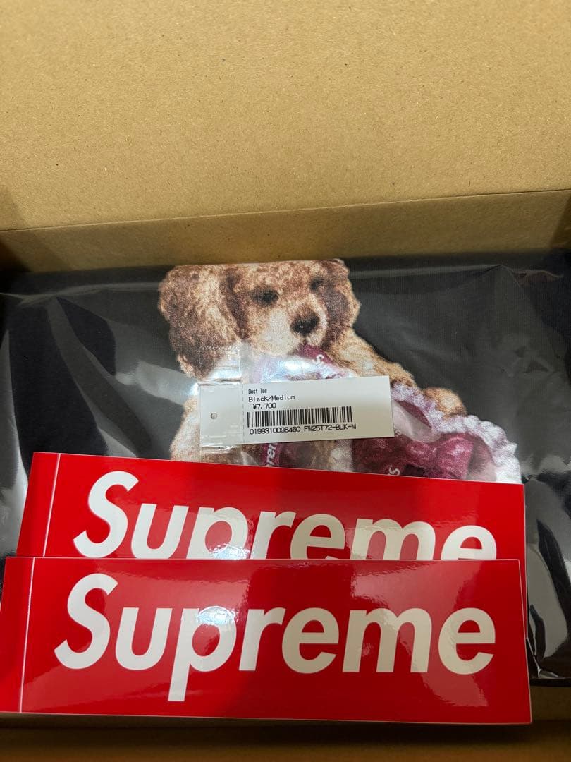 新品未使用 Supreme Dust Tee 黒size Ｍ 公式オンライン購入
