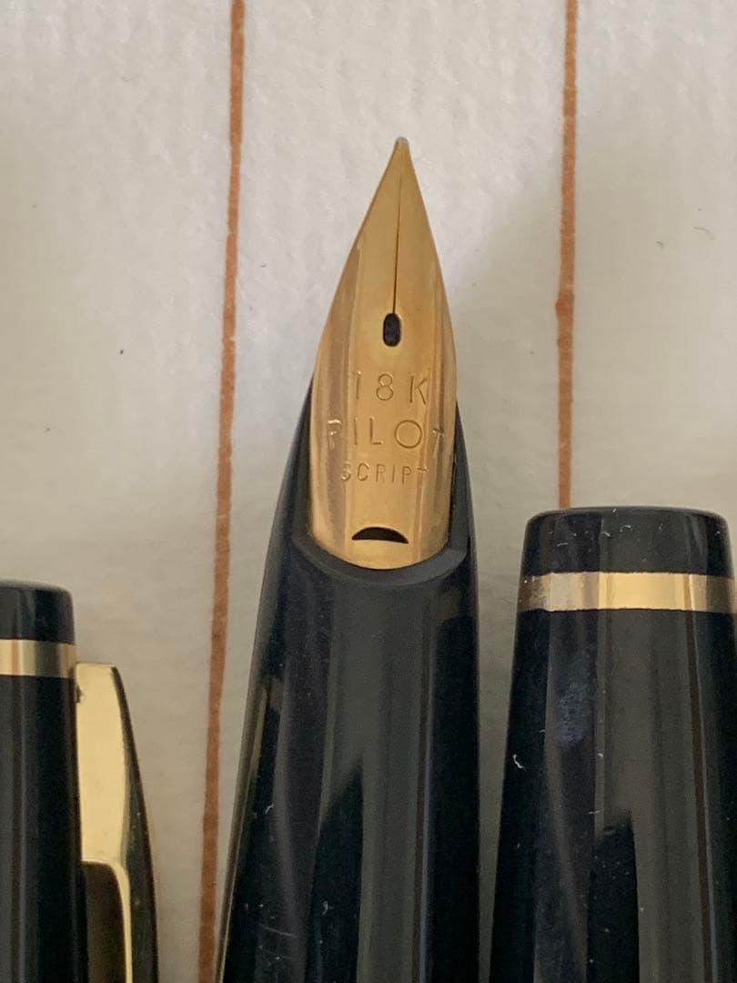 パイロット Elite 18Kペン先 万年筆 4本セット
