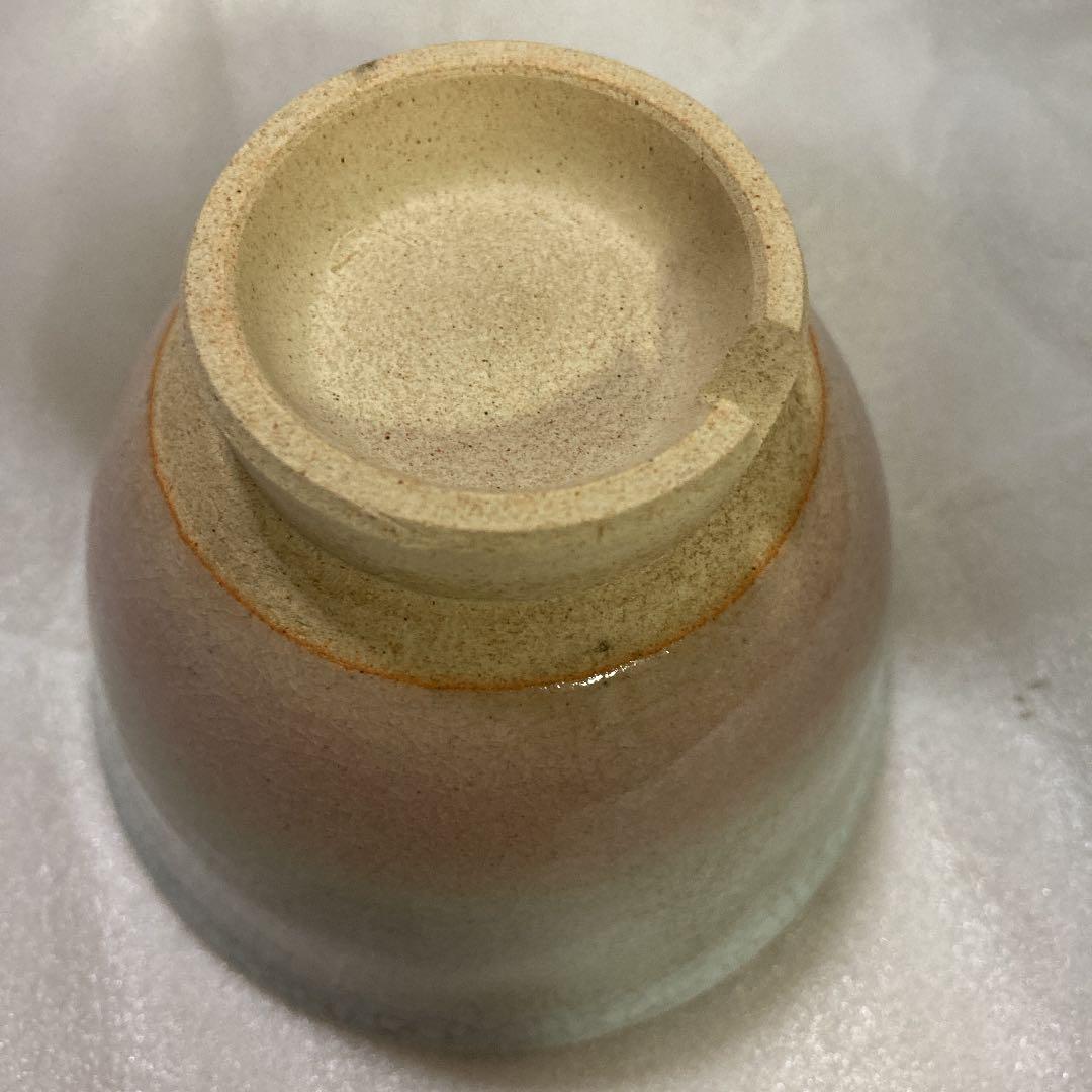 伝統工芸・荻焼椿窯・天鵬山廣瀬淡雅・汲出揃天鵬山造・５客木箱入り・未使用品