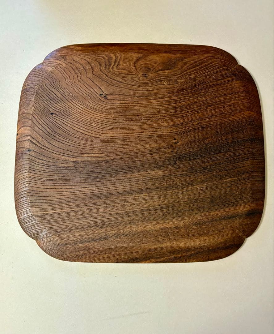 佃眞吾　欅木瓜盤