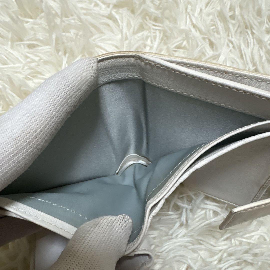 クリスチャンディオール　折財布　トロッター柄　ハート